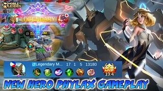 New Hero Phylax Ancient Guard Gameplay - Mobile Legends Bang Bang