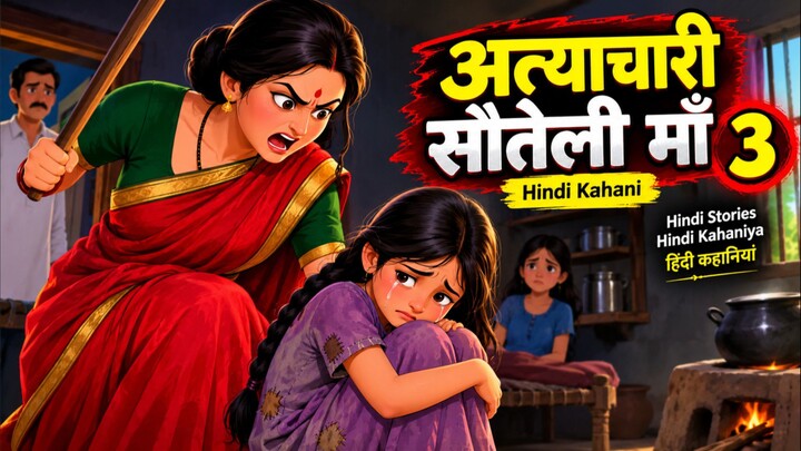 अत्याचारी सौतेली माँ 3 Hindi Kahani - Hindi Stories - Hindi Kahaniya - हिंदी कहानियां Fairy Tales