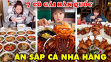 7 Cô Gái Hàn Quốc ĂN SẬP NHÀ HÀNG BUFFET Khiến Thánh Ăn Thế Giới Nể Phục