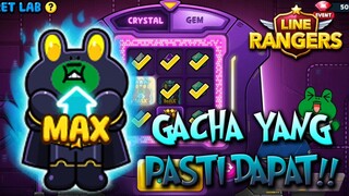 GACHA SECRET LAB!! 🔥🔥 (MID-LEVEL CRYSTAL) LINE RANGERS INDONESIA