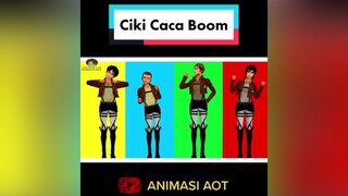 Chicky Cha Cha Boom Boom animasiaot AttackOnTitan fyp viral trending animasi animation RamadanKembaliKuat
