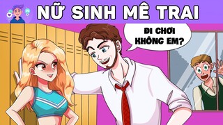 NỮ SINH MÊ TRAI | Phim hoạt hình | Buôn Chuyện Quanh Ta #BCQT