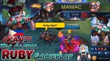 Less Than 2 Minutes my Ruby Got MANIAC | Funnel Ruby | Rank Game | ikanji Gaming | Mobile Legend