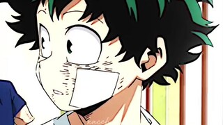 Bakugo being sweet to deku