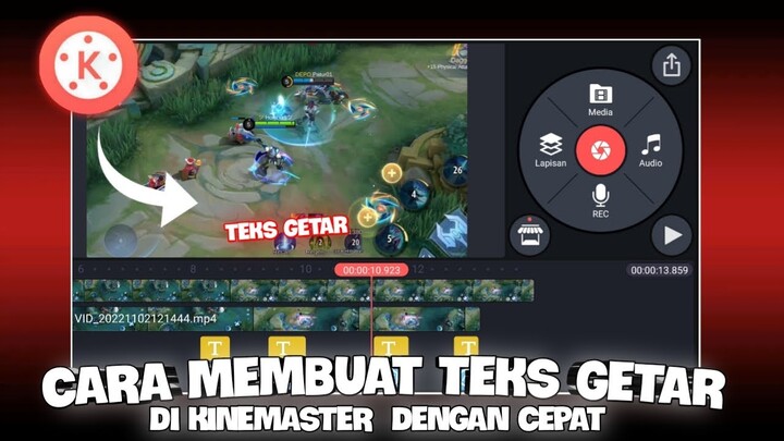 CARA MEMBUAT TEKS GETAR DI KINEMASTER SIMPEL DAN CEPAT SEPERTI YOUTUBER