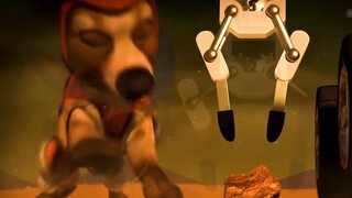 The first dog to fly into space, spent more than 60 years on the moon, animation "Space Dog Laika"