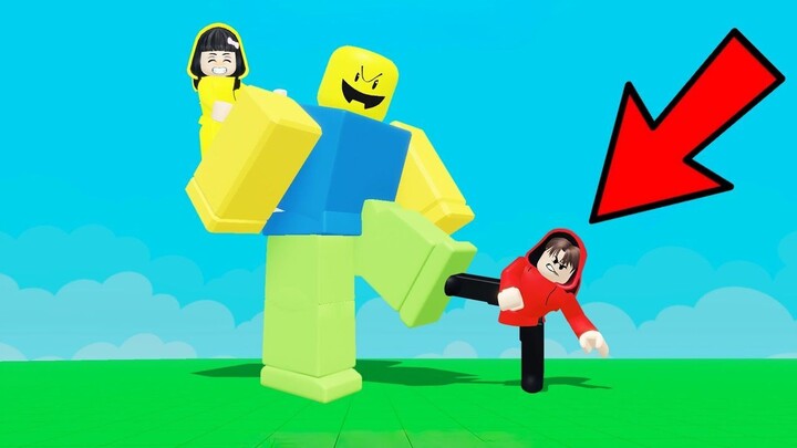 Yuta, Mio Dan Baby Celine Tendang Pintu Rumah Milik Monster Noob  ROBLOX