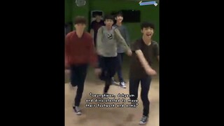 dokyeom, seungkwan and dino are killing it with the footwork 😁 #seventeen #dk #seungkwan #dino