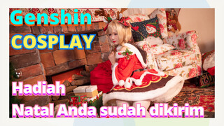 [Genshin  COSPLAY]Hadiah Natal Anda sudah dikirim