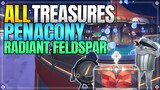 ALL Treasures in Penacony: Radiant Feldspar | In Depth Follow Along |【Honkai: Star Rail】