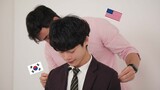 Korean Teen and American Measured Their BODY SIZE for the First Time!!!
