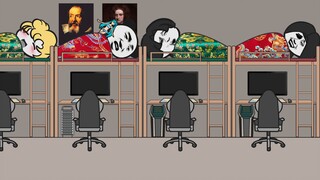 【沙雕动画】最后一个上床的关灯！！！