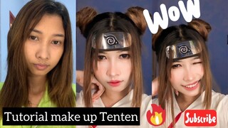 Tutorial make up Tenten from anime Naruto #JPOPENT #Bestobest