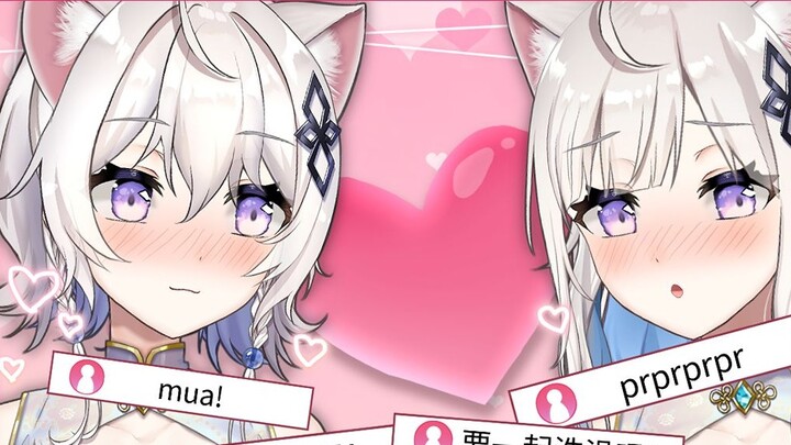 Japanese artist vtuber who suddenly sticks to female fans