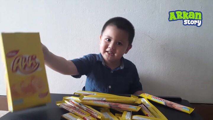 Wafer Keju Nabati 1 Kotak isi nya Banyak Banget !