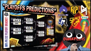 MPL PH Season 12 - Playoffs Predictions | MLBB