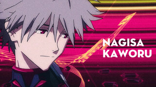 Selamat ulang tahun untuk Kaworu.」Karena kamu di sini.