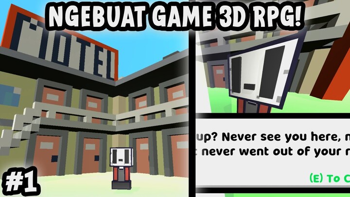 Ngebuat Game 3D Pertama Gw!