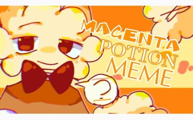 [Wanfenqing/ออกแบบเอง/MEME]★MAGENTA POTION★