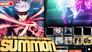 TRIPLE SSR MULTI & RE-ROLL FOR HIM JUJUTSU KAISEN SUMMONS - Jujutsu Kaisen Phantom Parade