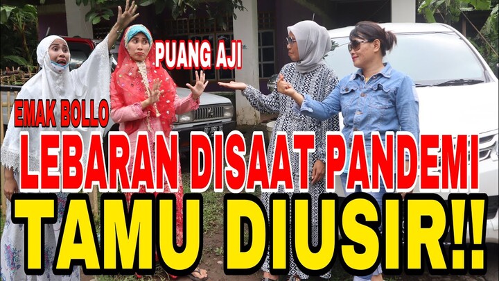 VIDEO LUCU - LEBARAN TAHUN INI BEDA Emak Bollo larang bertamu) - SHORT MOVIE