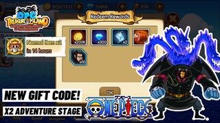 New Weekly Gift Code + Normal Items x2 Adventure Stage - OPG: Treasure Island Mobile