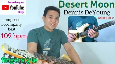 Desert Moon Fingerstyle Guitar Cover