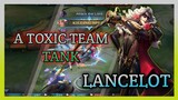 LANCELOT GAMEPLAY A TOXIC TANK TEAM MATE WATCH FULL VIDEO ON MY YOUTUBE CHANNEL