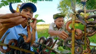 NHẬ.U TAY ĐÔI VỚI ÔNG 6 CÔ ĐƠN MỒI BÉN LƯƠN NƯỚNG MỠ HÀNH