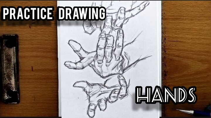 How I Draw ( Hands ) anime style