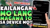 IMPROVE YOUR PHONE GAMING PERFORMANCE Kapag Nagawa Mo To Sa Device mo - Gaming Method