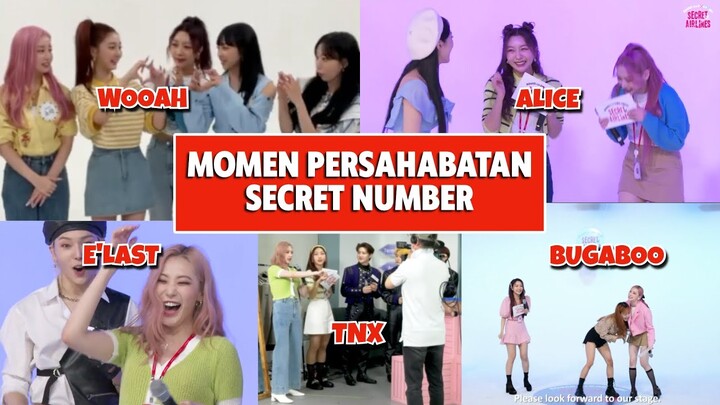 KOMPILASI PERSAHABATAN SECRET NUMBER, ALICE, WOOAH, BUGABOO, TNX, ELAST