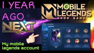 Visiting my Mobile Legends Account Years Later.