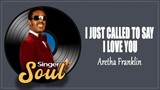 Stevie Wonder - I Just Called To Say I Love You Lyrics