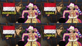 Parody 4 Bahasa || Usopp Punya Haki Raja 👑