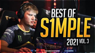 CS:GOD! BEST OF s1mple #3! (2021 Highlights)