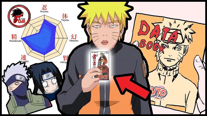 Naruto: Los DATABOOKS de NARUTO NO SIRVEN