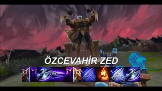 THE ULTIMATE Zed Montage - Best Zed Plays by ÖZCEVAHİR ZED ( Server: TR )