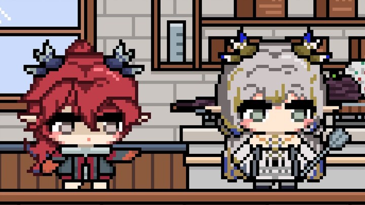 余：“嘿黍，你动不动抢我锅铲的日子结束了！”