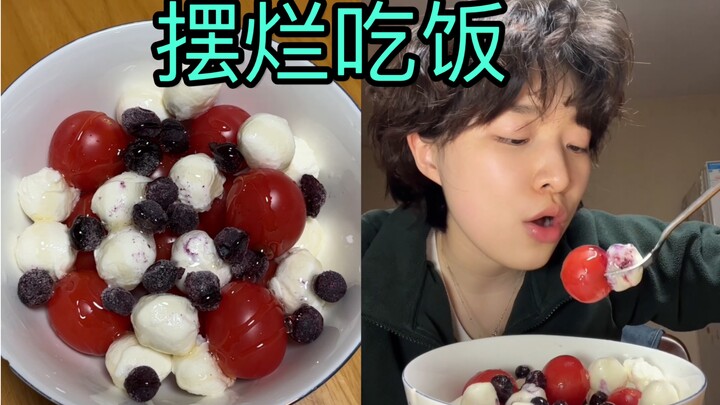 Mini vlog, một ngày học cách ăn qua loa, buông thả ăn uống ở nhà, ăn linh tinh đủ kiểu