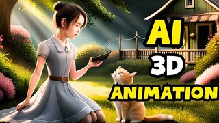 How To Convert Any Video into Cartoon Character With AI | How to Create YOUR OWN 3D Movie using AI