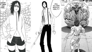 不同漫画中的角色，但是比例越来越吓人