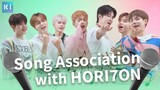 Filipino boy band HORI7ON nails Song Association 🎤 필리핀 보이그룹 #hori7on 글로벌 뮤직 맛집이네 ✨