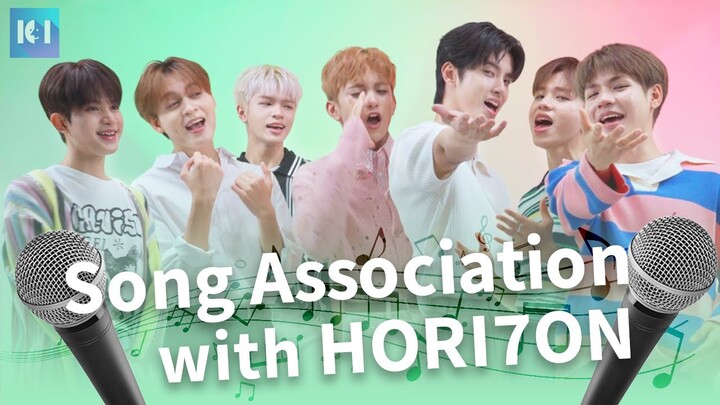 Filipino boy band HORI7ON nails Song Association ðŸŽ¤ í•„ë¦¬í•€ ë³´ì�´ê·¸ë£¹ #hori7on ê¸€ë¡œë²Œ ë®¤ì§� ë§›ì§‘ì�´ë„¤ âœ¨