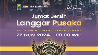 Jumat Bersih Pemdes Limpung @ Musholla Pusaka