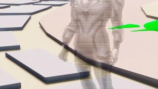 赛罗怎么变成石像了