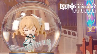 ‍【快展示】原神 交响入梦系列 芭芭拉水晶球音乐盒