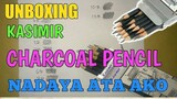 UNBOXING charcoal pencil for my Drawing Tutorial. and comparing the pencel.