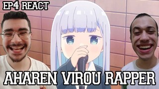 APRENDA RAP COM AHAREN SAN - Aharen san wa Hakarenai Episódio 4 REACT