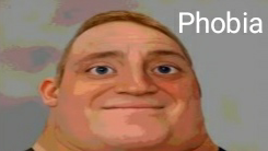 Mr incredible becoming uncanny to phobias.